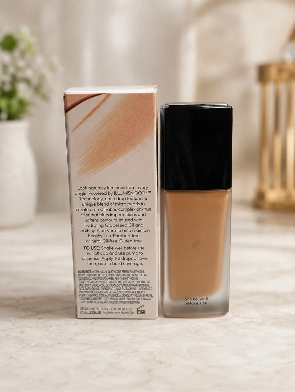 Laura Geller Filter First Luminous Foundation Cognac 1 oz New in Box